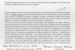 Antología cuarta  [artículo]