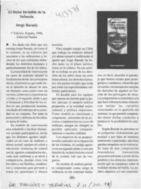 El dolor invisible de la infancia  [artículo] Marisol del Pozo S.