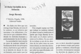 El dolor invisible de la infancia  [artículo] Marisol del Pozo S.