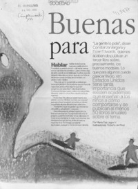 Buenas maneras para el milenio  [artículo] María Paz Lagos