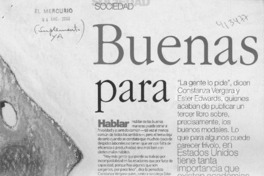 Buenas maneras para el milenio  [artículo] María Paz Lagos