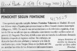Pinochet según Fontaine