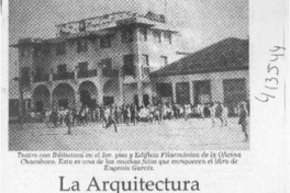 La Arquitectura del salitre  [artículo]