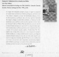Trabajos y rebeldías en la pampa salitrera  [artículo]