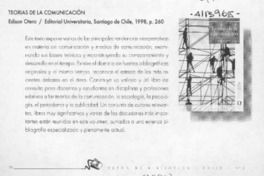 Teorías de la comunicación  [artículo]