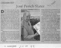 José Perich Slater  [artículo]