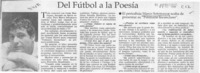 Del fútbol a la poesía