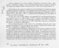 Bilingüismo y rendimiento académico en la comunidad autónoma vasca  [artículo]