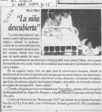 "La Niña descubierta"  [artículo]