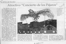 Atractivo "Concierto de los pájaros"  [artículo]