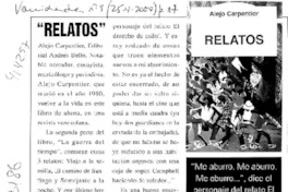 "Relatos"  [artículo]