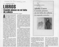 Cuando pienso en mi falta de cabeza  [artículo] Rodrigo Pinto