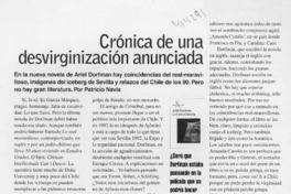 Crónica de una desvirginización anunciada  [artículo] Patricio Navia