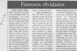 Famosos olvidados  [artículo]