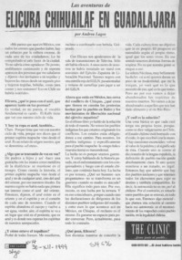 Elicura Chihuilaf en Guadalajara  [artículo] Andrea Lagos
