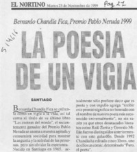 La Poesía de un vigía  [artículo]