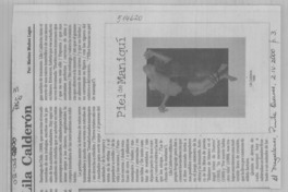 Poesía de Lila Calderón