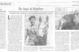 He aquí el hombre