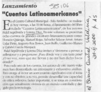 "Cuentos latinoamericanos"  [artículo]