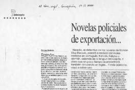 Novelas policiales de exportación