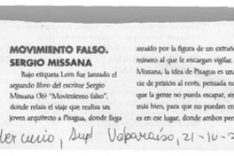 Movimiento falso  [artículo]