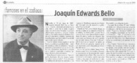 Joaquín Edwards Bello