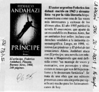 El Príncipe  [artículo]