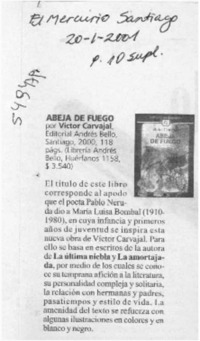 Abeja de fuego  [artículo]