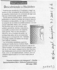 Descubriendo a Huidobro