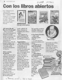 Con los libros abiertos  [artículo]