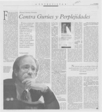 Contra gurúes y perplejidades