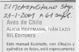 Aves de Chile  [artículo] M. F.