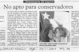 No apto para conservadores  [artículo] Lady Macbeth