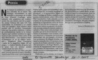 Poetas de la Academia (1885-2000)  [artículo] Ignacio Rodríguez A.