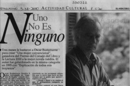 Uno no es ninguno  [artículo] Carolina Andonie Dracos