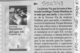 La Quinta Vía  [artículo]