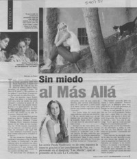 Sin miedo al más allá