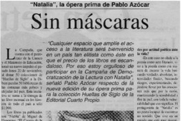 Sin máscaras
