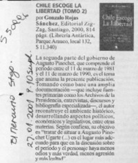 Chile escoge la libertad  [artículo]