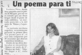 Un Poema para ti  [artículo]