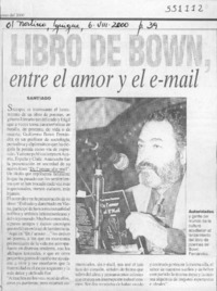 Libro de Bown, entre el amor y el e-mail  [artículo]