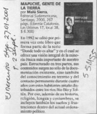 Mapuche, gente de la tierra  [artículo]