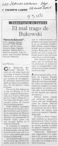 El mal trago de Bukowski