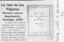 La Isla de los pájaros  [artículo]