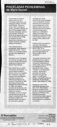 Pinceladas pichileminas, de Mario Noceti  [artículo]
