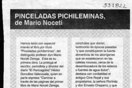 Pinceladas pichileminas, de Mario Noceti  [artículo]