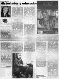 Historiador y educador