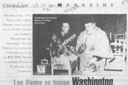 Los Parra se toman Washington  [artículo] Ximena Villanueva
