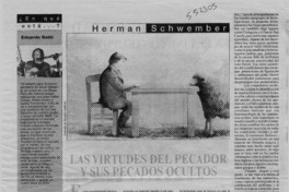 Las virtudes del pecador y sus pecados ocultos  [artículo] Herman Schwember