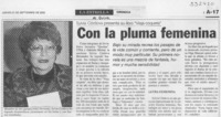 Con la pluma femenina  [artículo]